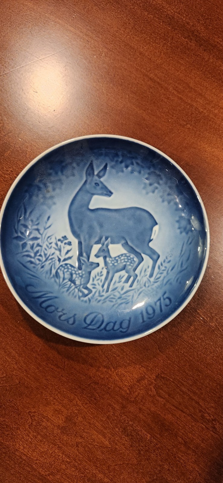 Vintage Mother’s Day Copenhagen Porcelain Deer 1975 Decorative Plate, Vintage Mother’s Day Copenhagen Porcelain Deer 1975 Decorative Plate,