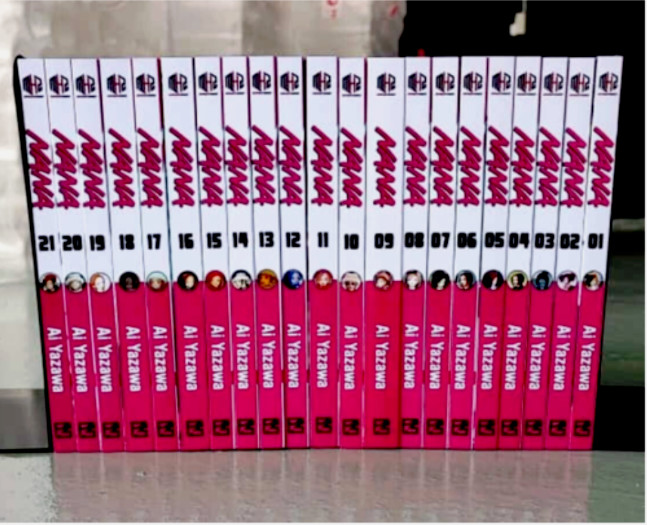 FULL SET NANA By Ai Yazawa Manga Vol. 1-21 (END) English Version Comic Express