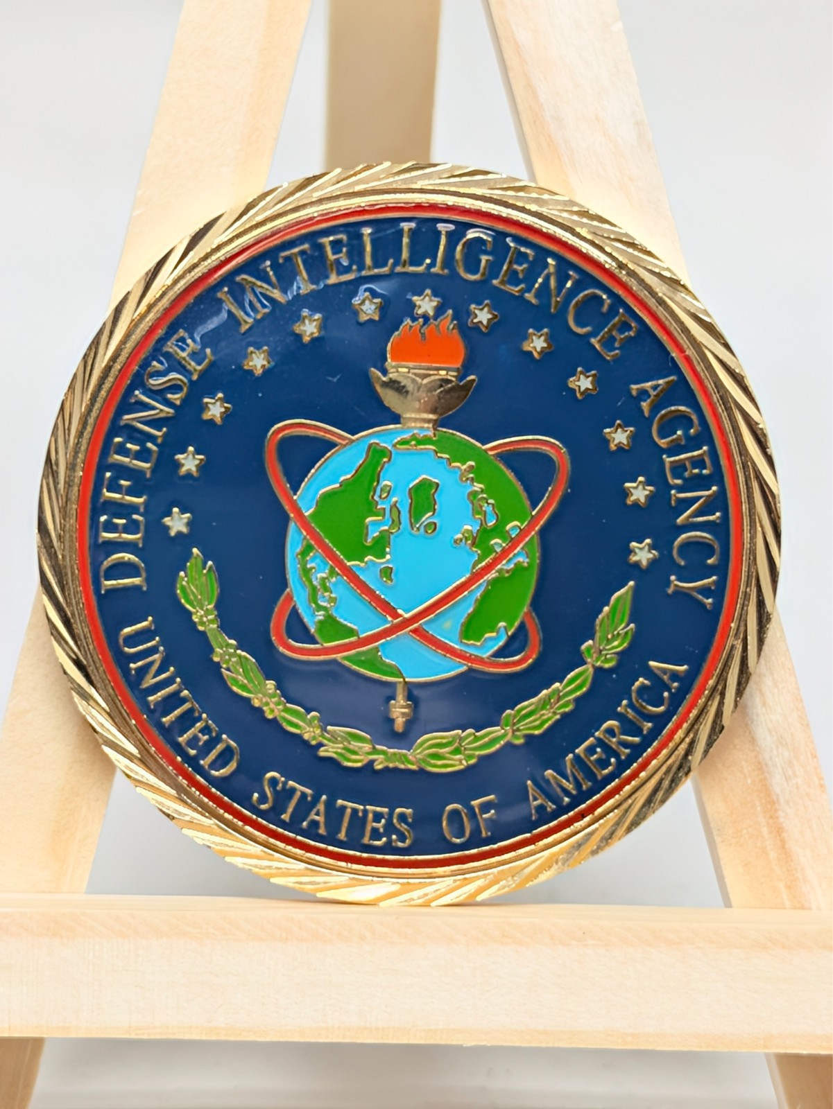 DIA Deputy Director for Analysis Presented for Excellence Challenge Coin