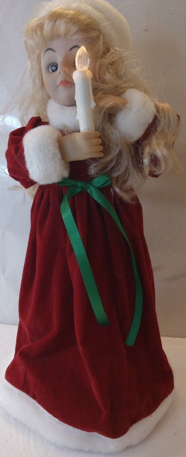 Vintage 1989 Telco Light Up Musical Christmas Doll