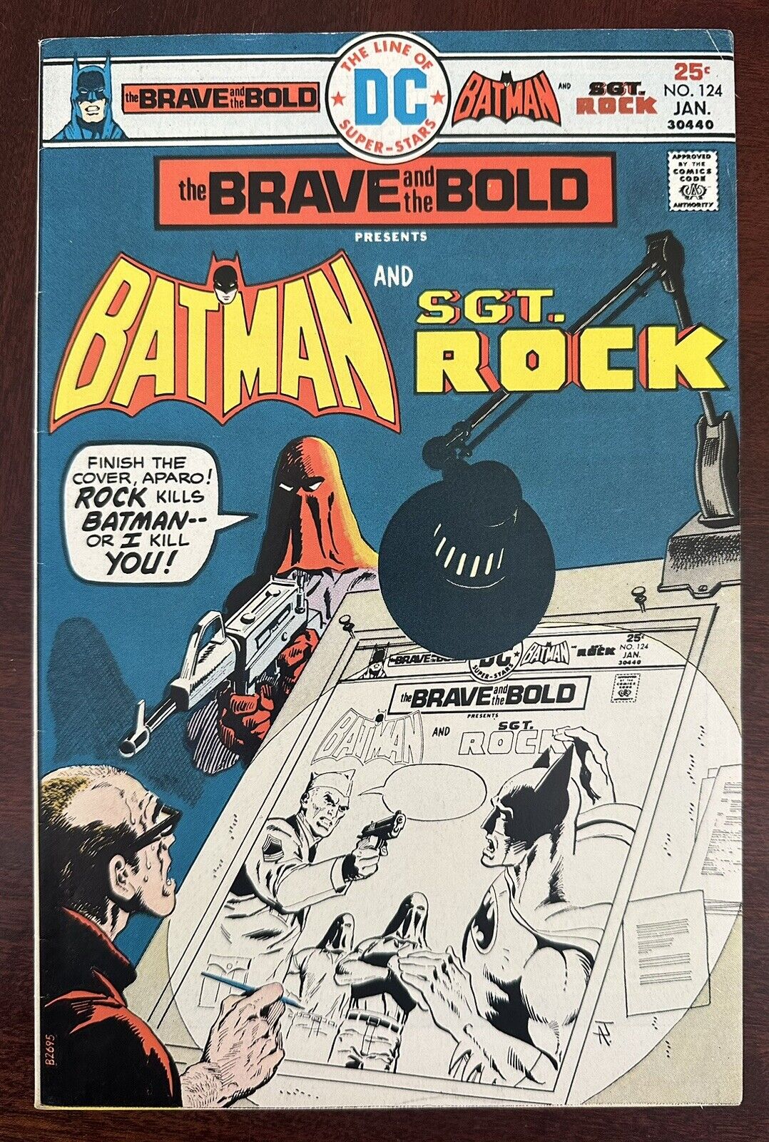 1976 - Brave and the Bold BATMAN and SGT. Rock #124