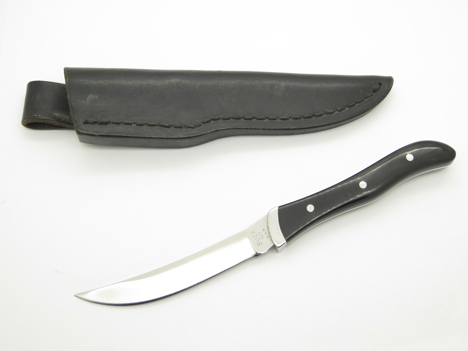 Vintage Buck 107 Scout Small Fixed Blade Hunting Knife