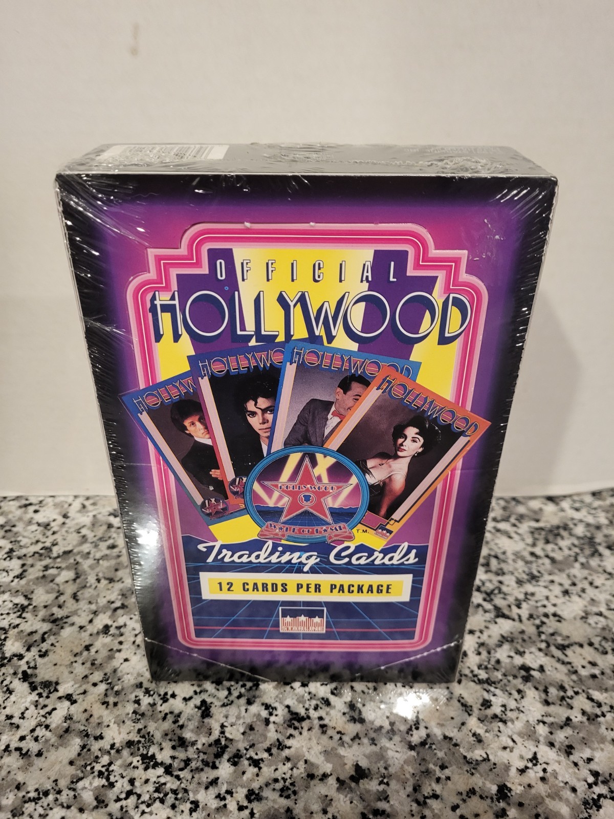 Official Hollywood 1991 36 Packs Box STARLINE Trading Cards NEW SEALED Official Hollywood 1991 36 Packs Box STARLINE Trading Cards NEW SEALED