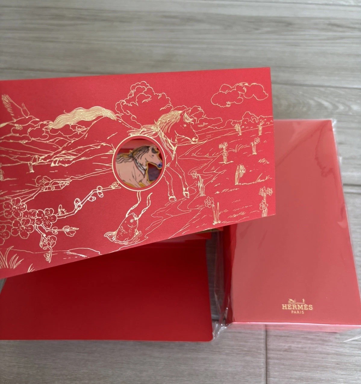 Hermes Year Of The Horse 2026 Lunar New Year Red Envelopes(Pack of 10)