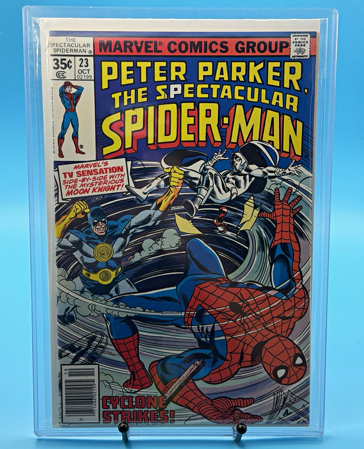 Peter Parker, The Spectacular Spider-Man #23 Newsstand Variant (Oct 1978) Error Peter Parker, The Spectacular Spider-Man #23 Newsstand Variant (Oct 1978) Error