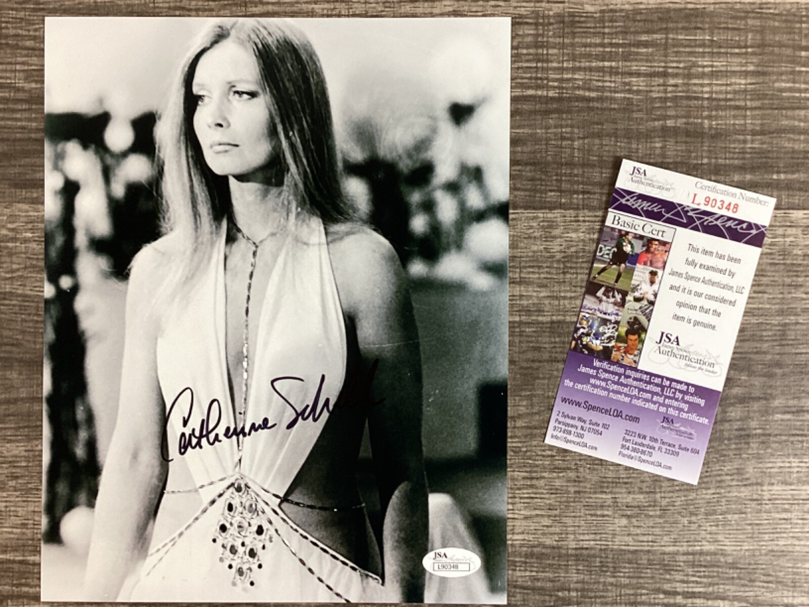 (SSG) CATHERINE SCHELL Signed 8X10 Photo \