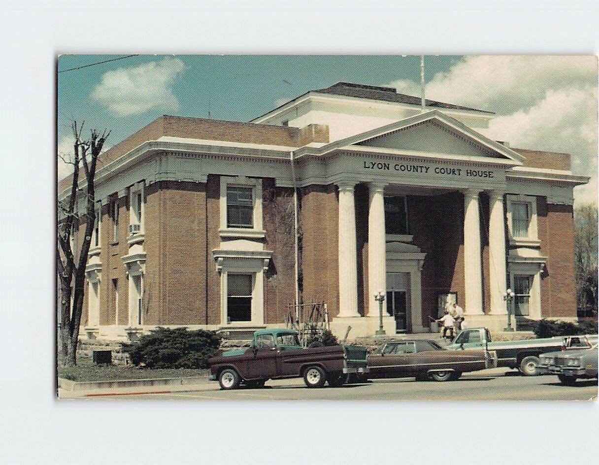 Postcard Lyon County Court House Nevada USA