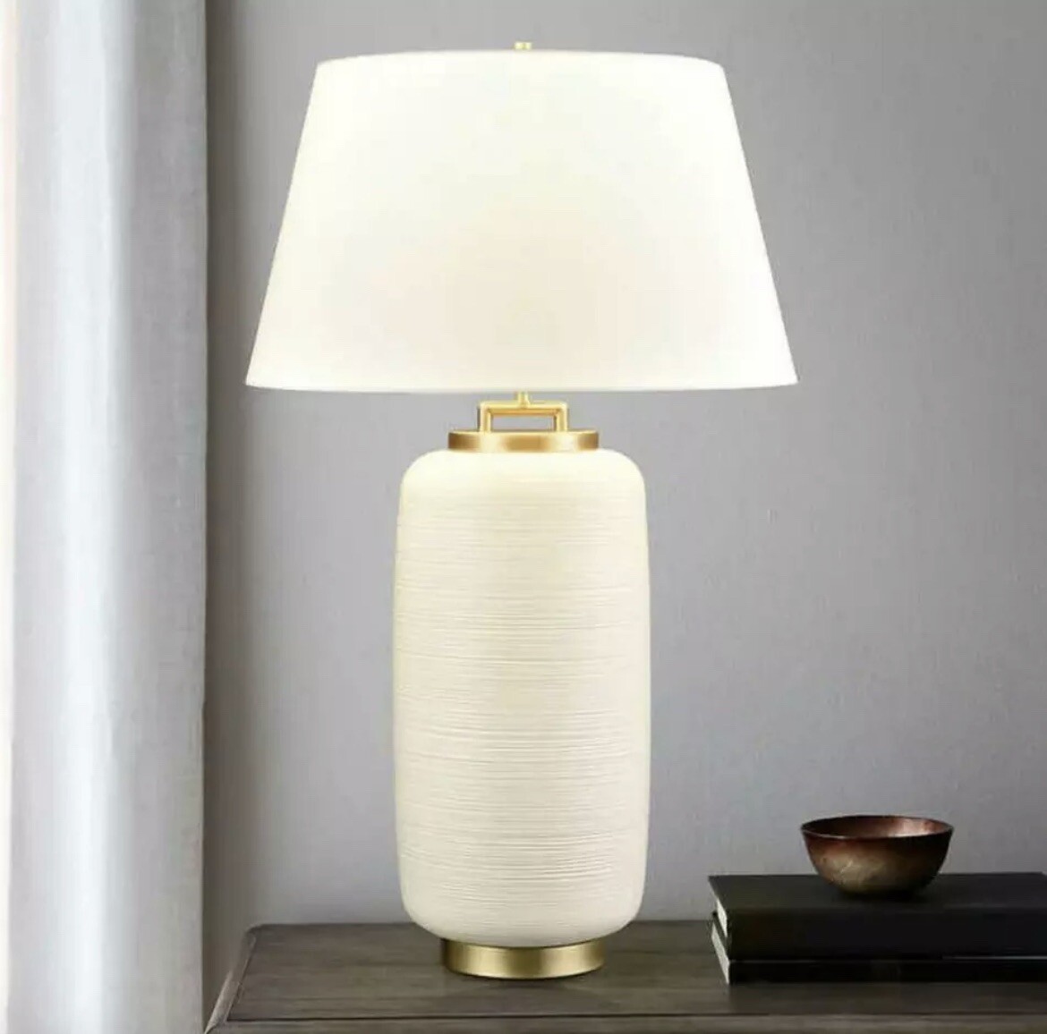 Glen Park Studio Bradley Textured Ceramic Table Lamp