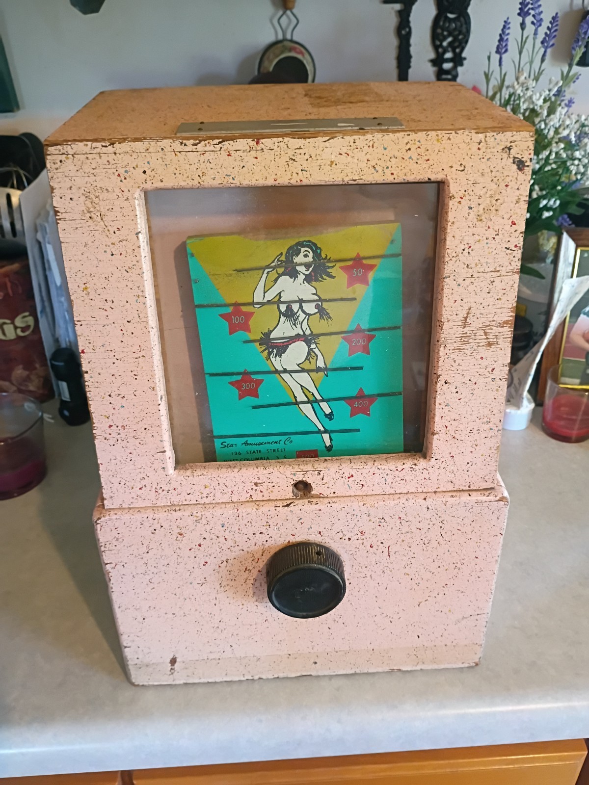 Vintage Go Go Girl Trade Stimulator Star Amusement Co Rare Scarce Read
