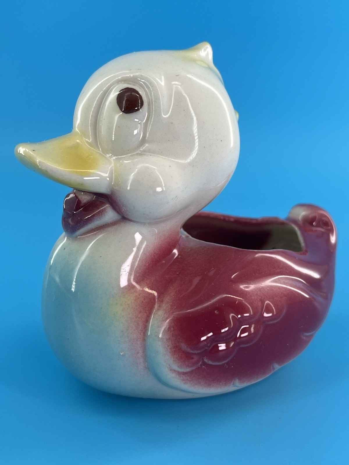 Absolutely Adorable Shawnee Ceramic Duck Planter