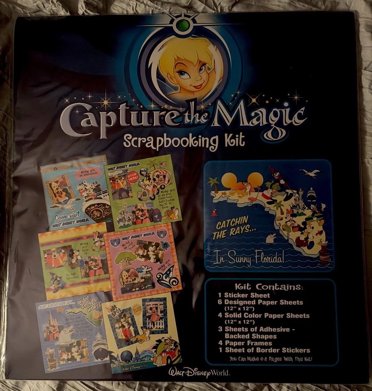 Disney Capture The Magic Scrapbooking Kit Walt Disney World NEW/SEALED