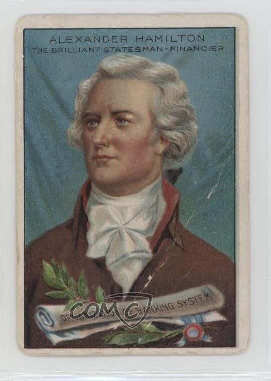 1911-12 ATC Men and Women of History T68 Royal Bengals Alexander Hamilton 11bd