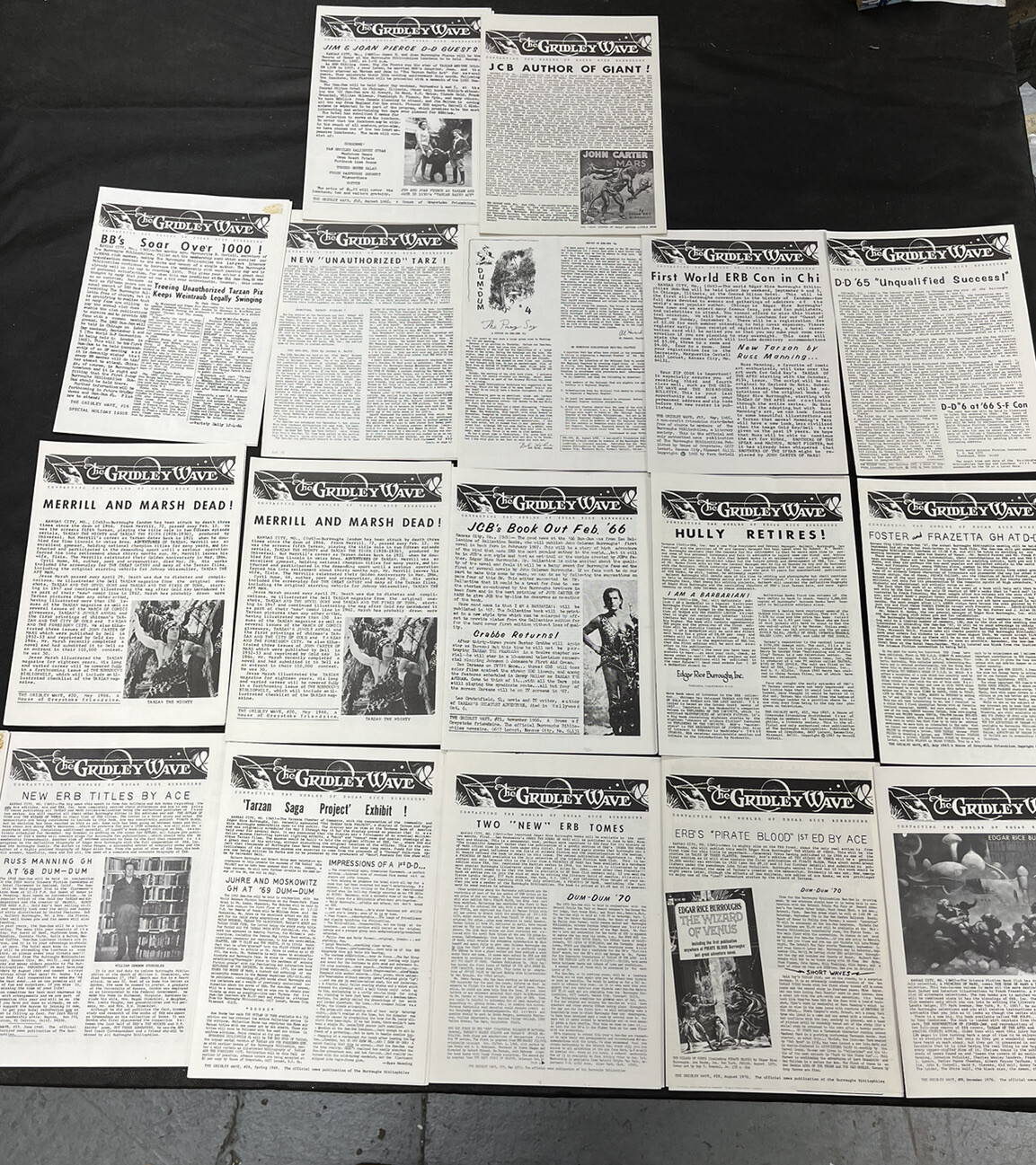 The Gridley Wave Edgar Rice Burroughs Fanzine The Gridley Wave Edgar Rice Burroughs Fanzine