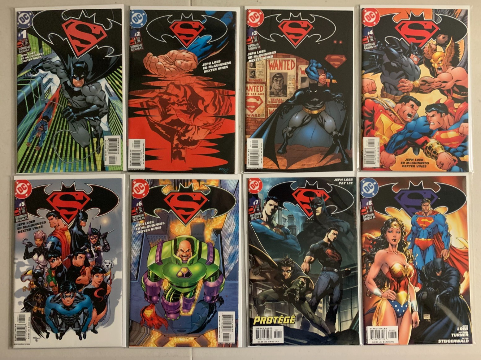 Superman Batman lot #1-85 + free Batman comic DC (avg 8.0) 49 diff (2003-'11)