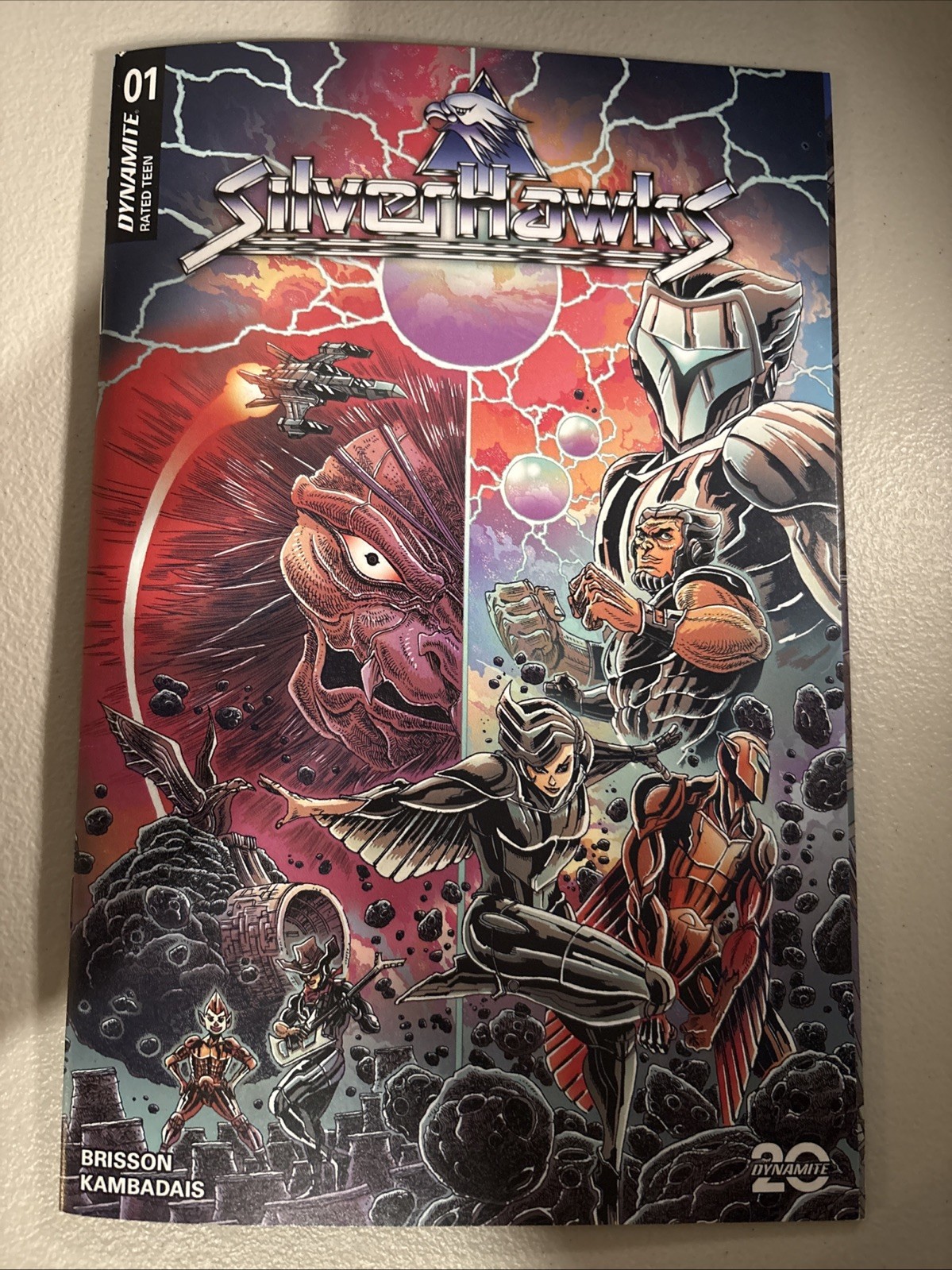 SILVERHAWKS #1 Dynamite Entertainment Brisson, Kambadais