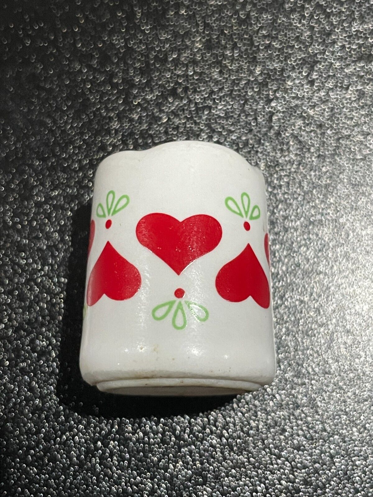 Vintage heart design Mini Candle Holder (LL)