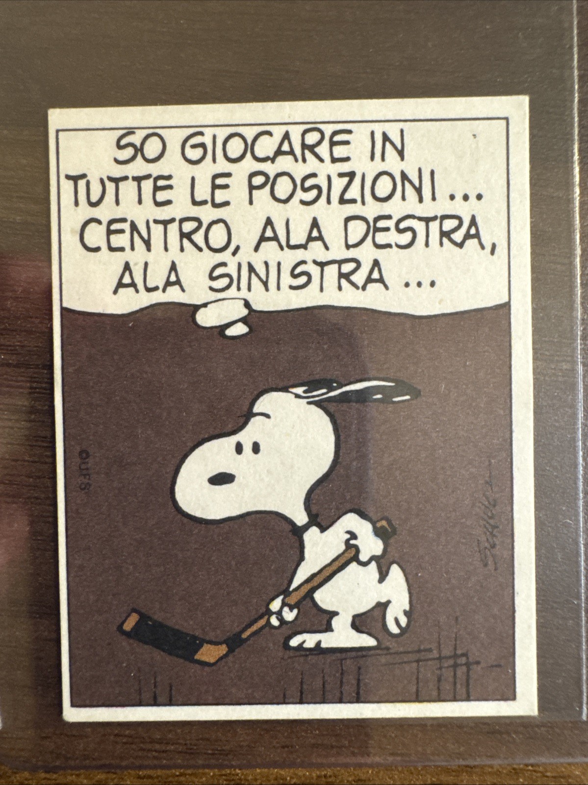 Snoopy (Peanuts), 1971 Le Figurine Di Linus, #51, ~NM