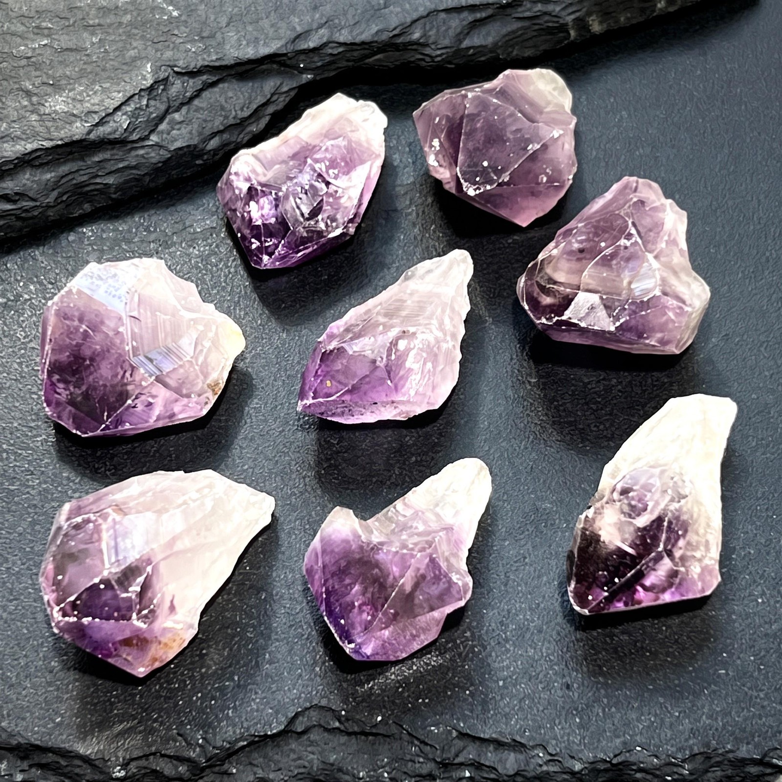 Large Purple Amethyst Crystal Points Raw Gemstone Decor Desktop Gift Supply Large Purple Amethyst Crystal Points Raw Gemstone Decor Desktop Gift Supply