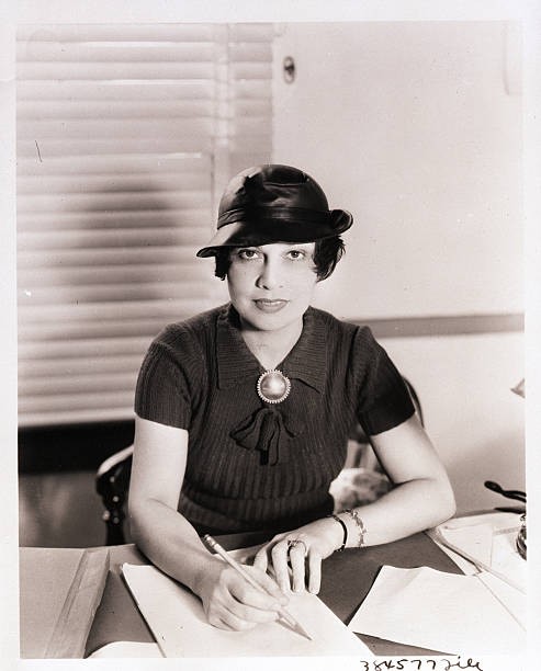 Screenwriter author Anita Loos best known for her novel Gentlemen - Old Photo