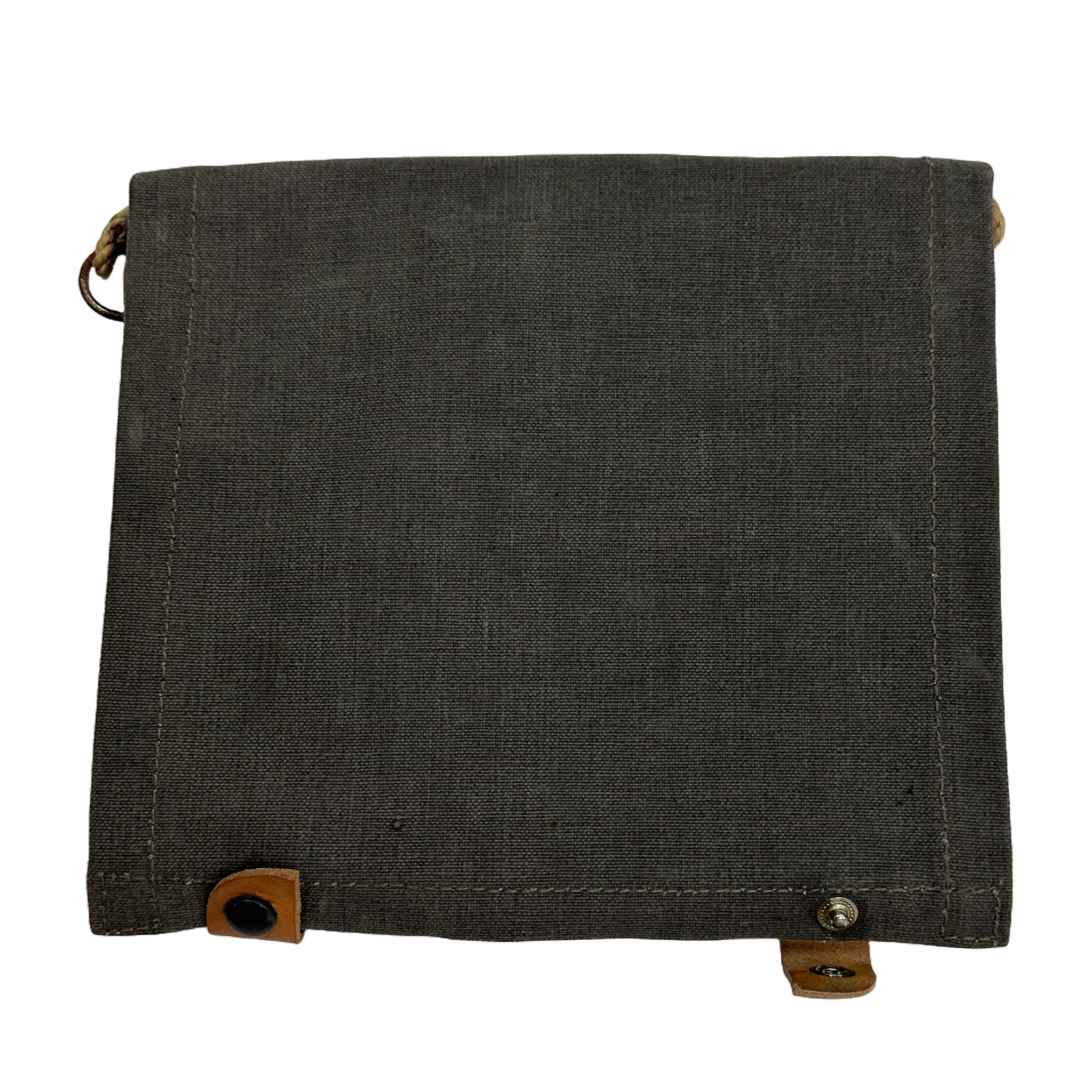 WWII Swedish Army M39 Canvas Map Case Vintage