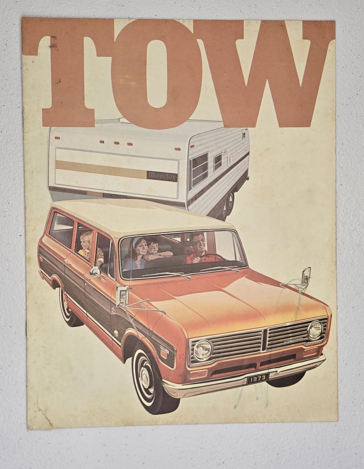 International Harvester Scout Towing For 1972 1973 Brochure DCPA26