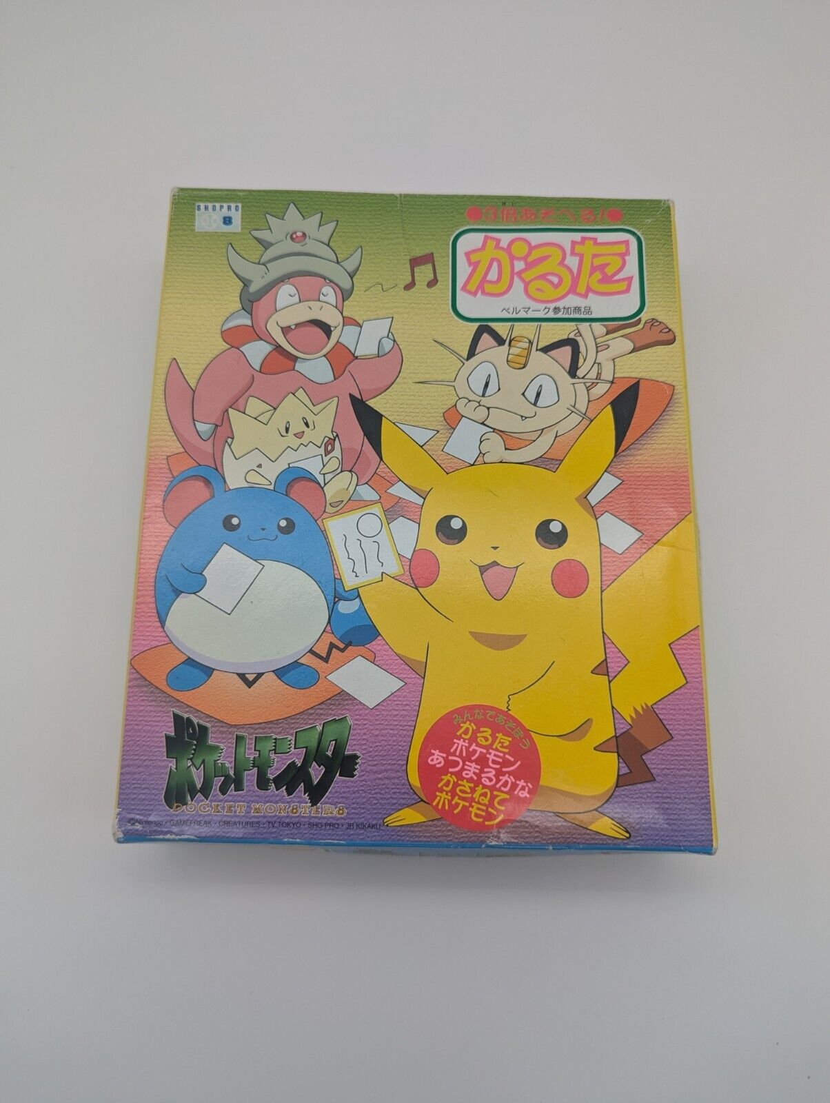 Pokemon Karuta Card 2000 Vintage Nintendo Game Japanese Pikachu Slowking Meowth