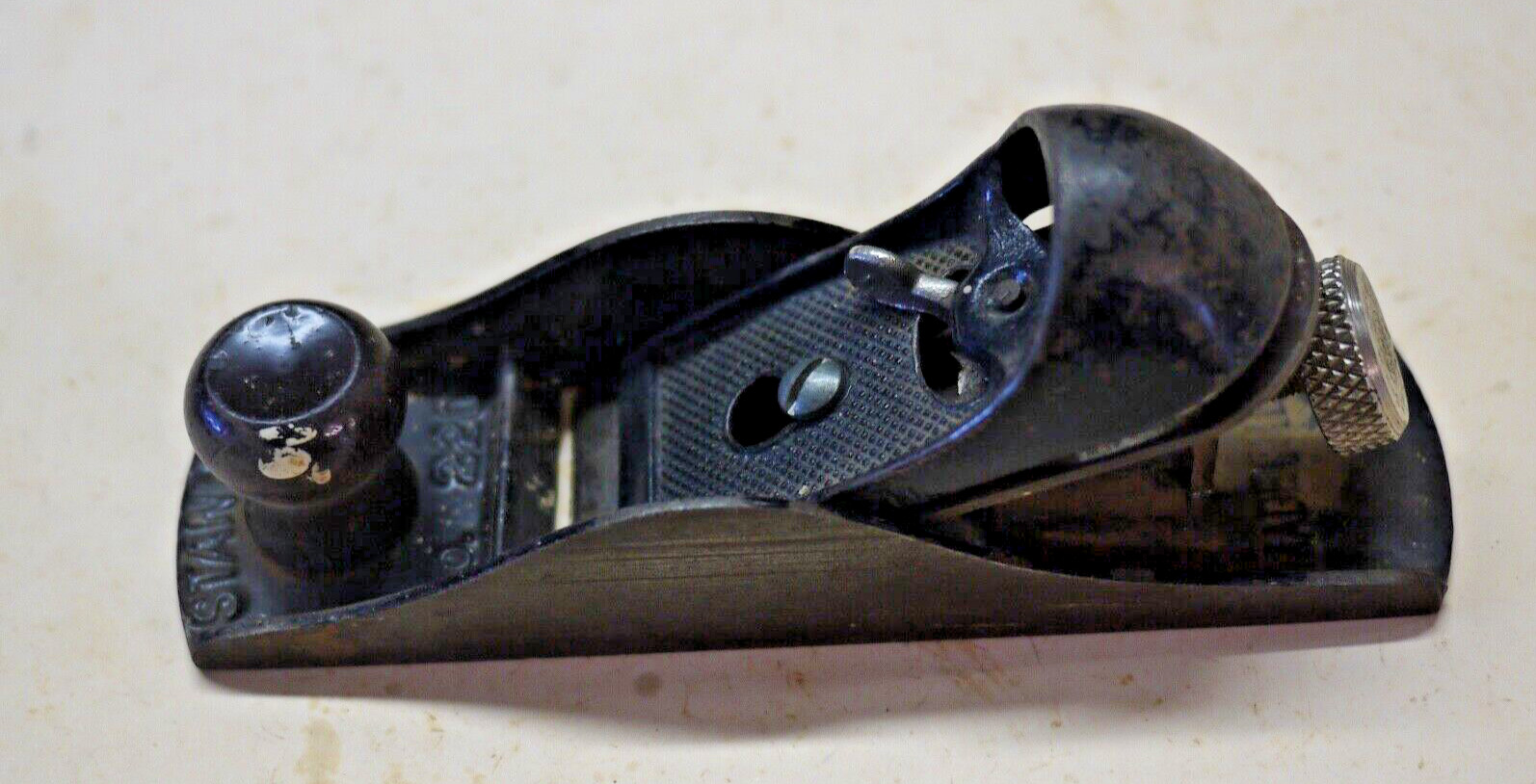 Vintage STANLEY No. 220 Block Plane ~ Made in USA