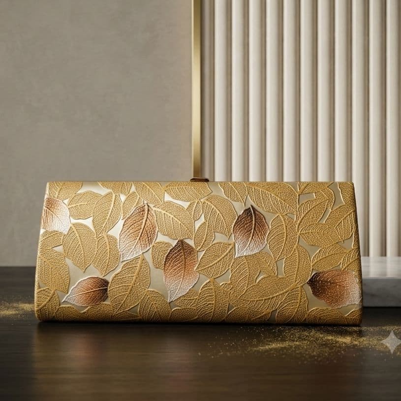 Extremely Rare] 40-50s Vintage Mini Clasp Bag ARROW Clutch Bag