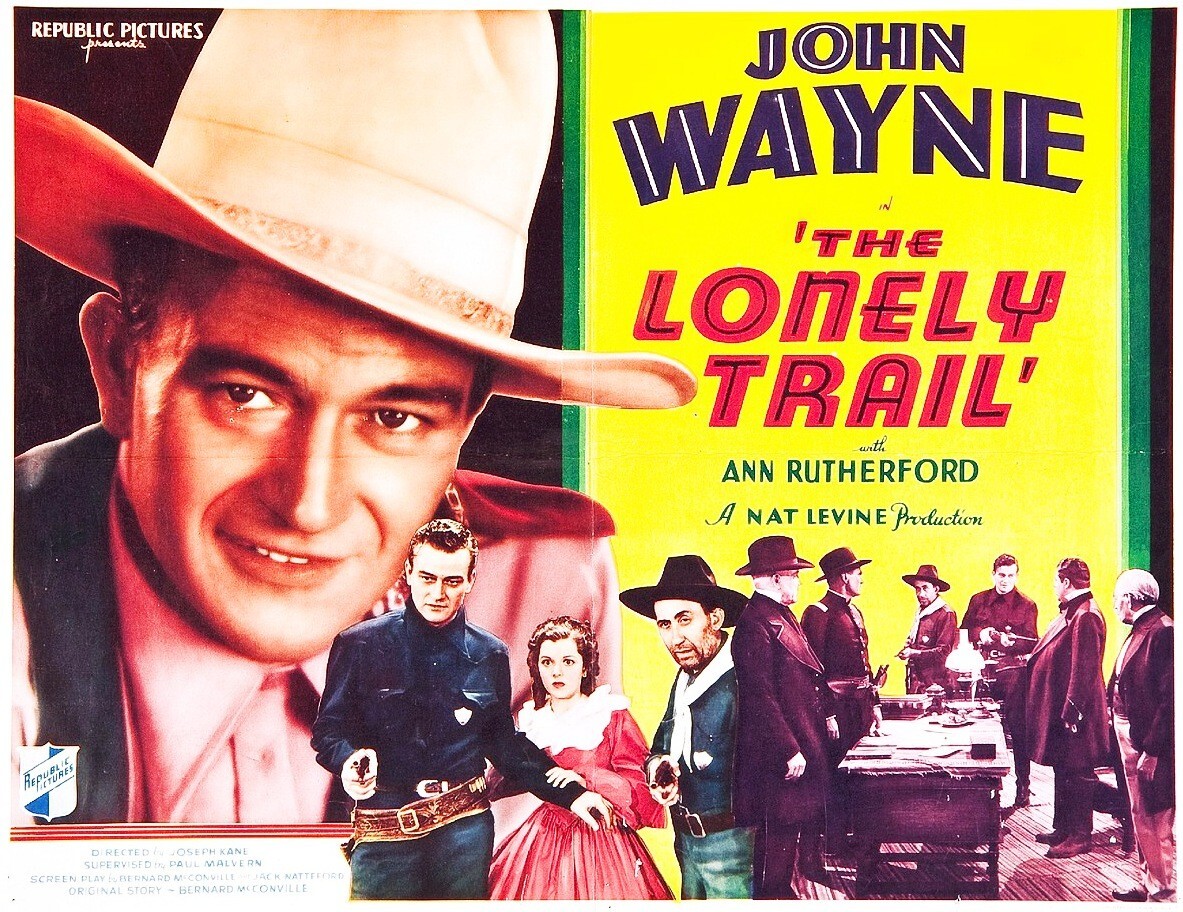 Young John Wayne in the Western movie The Lonely Trail - 5 x 7 in Photo Print