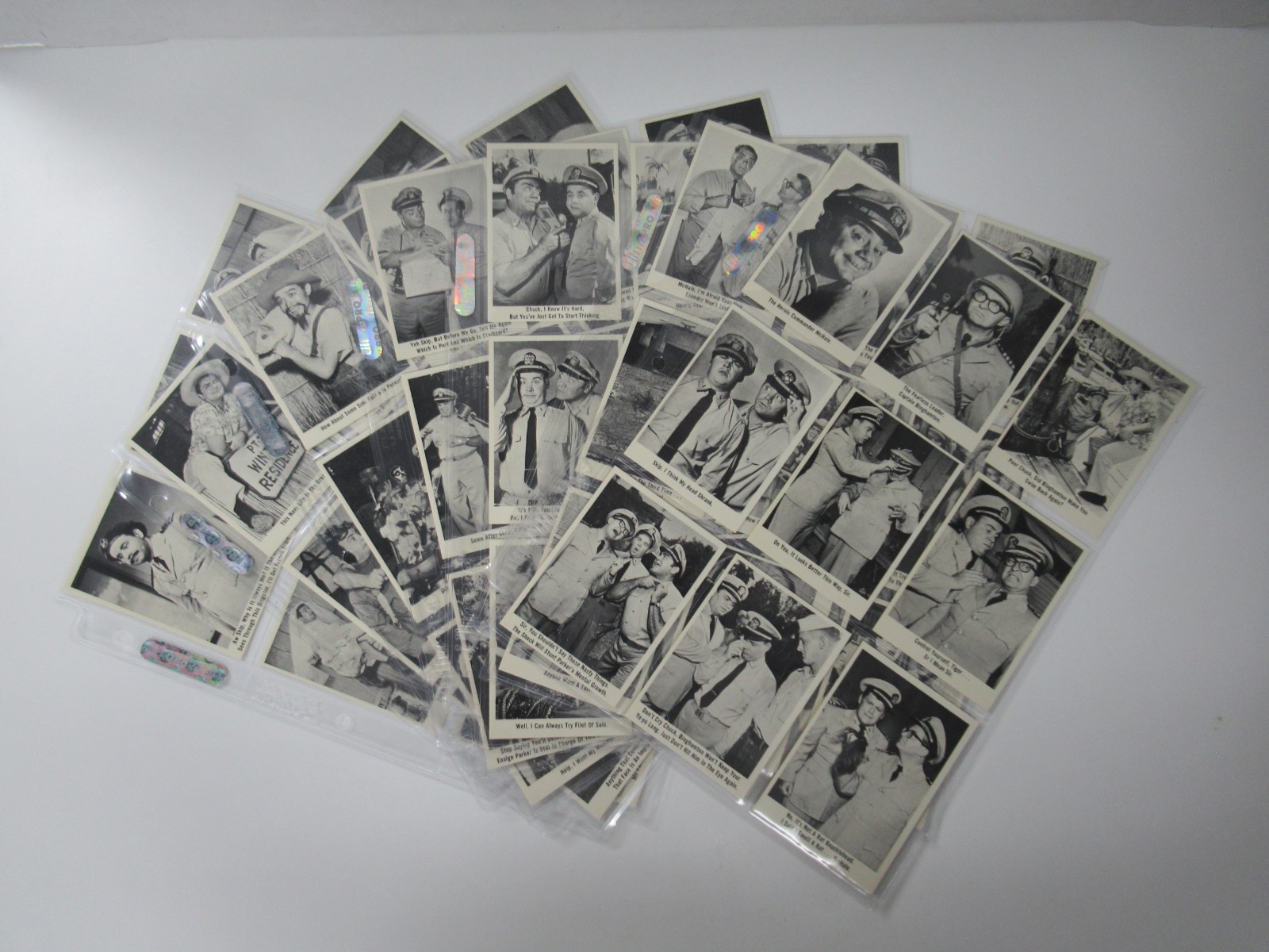1965 Fleer McHale\'s Navy Complete Set Of 66 Cards