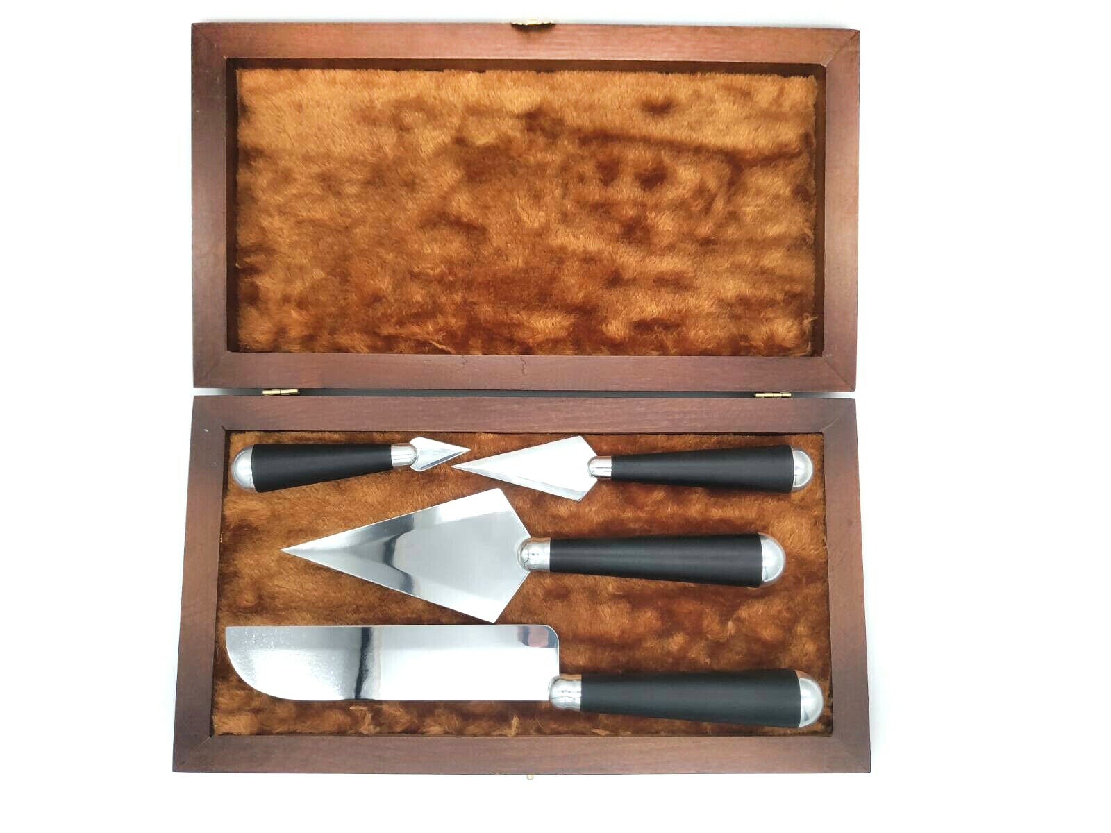 4 pcs Set Orthodox Church Altar Lance Proskomedia Liturgy Sharp Spears with Box