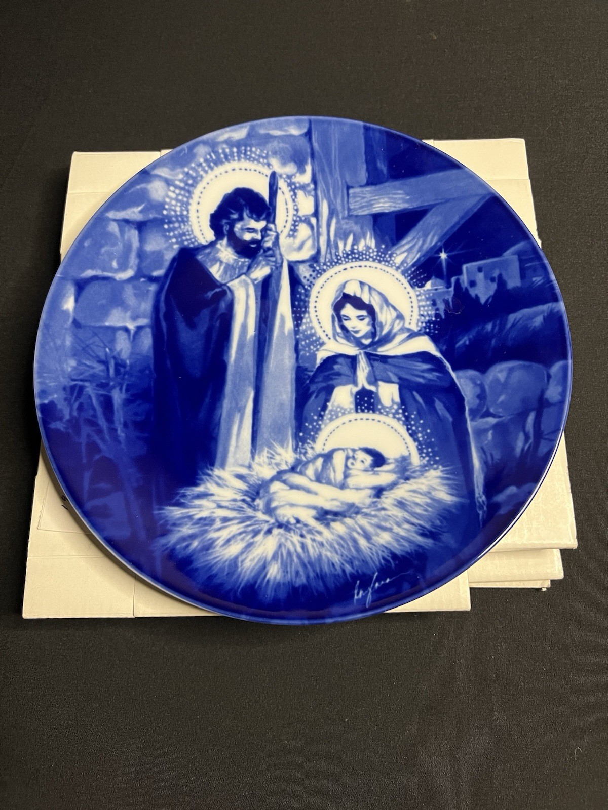 Avon 1991 the Holy Family Collectors Plate Jesus Christ Religious Artwork