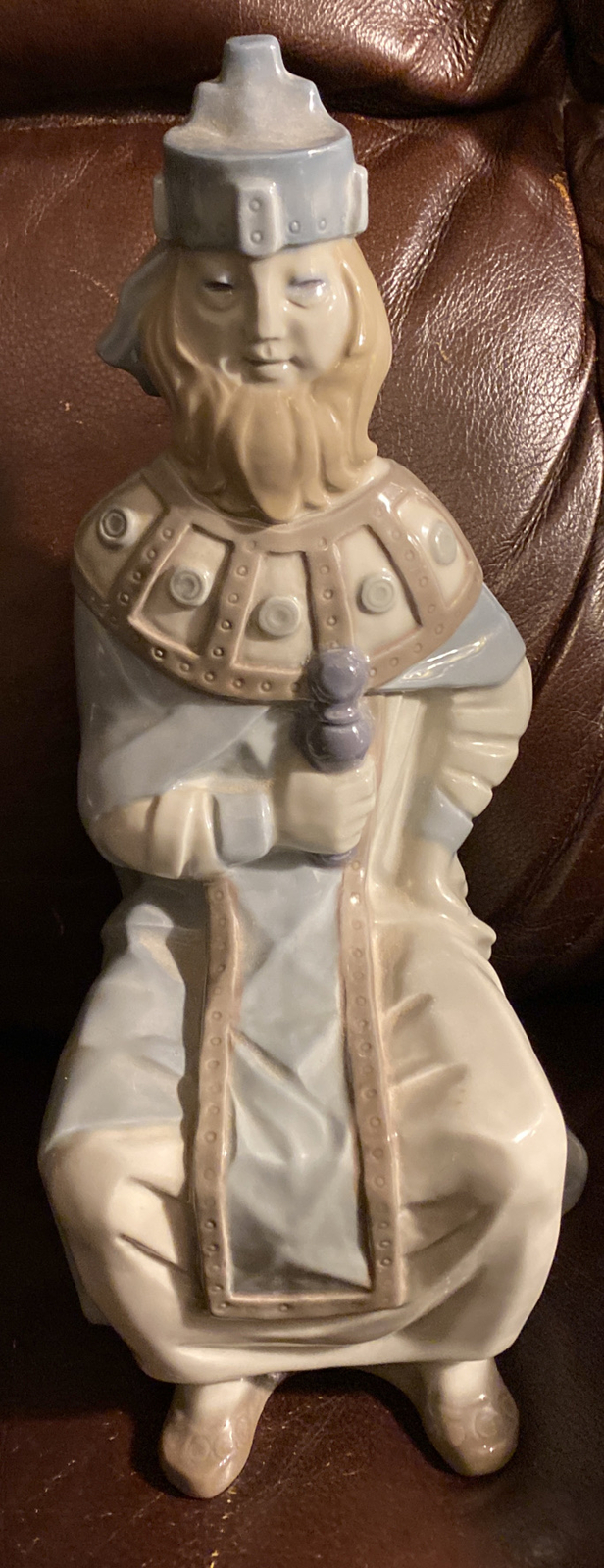 Lladro 14688 Gothic King No Box Mint Retired Glossy L@@K Rare, hard to Find