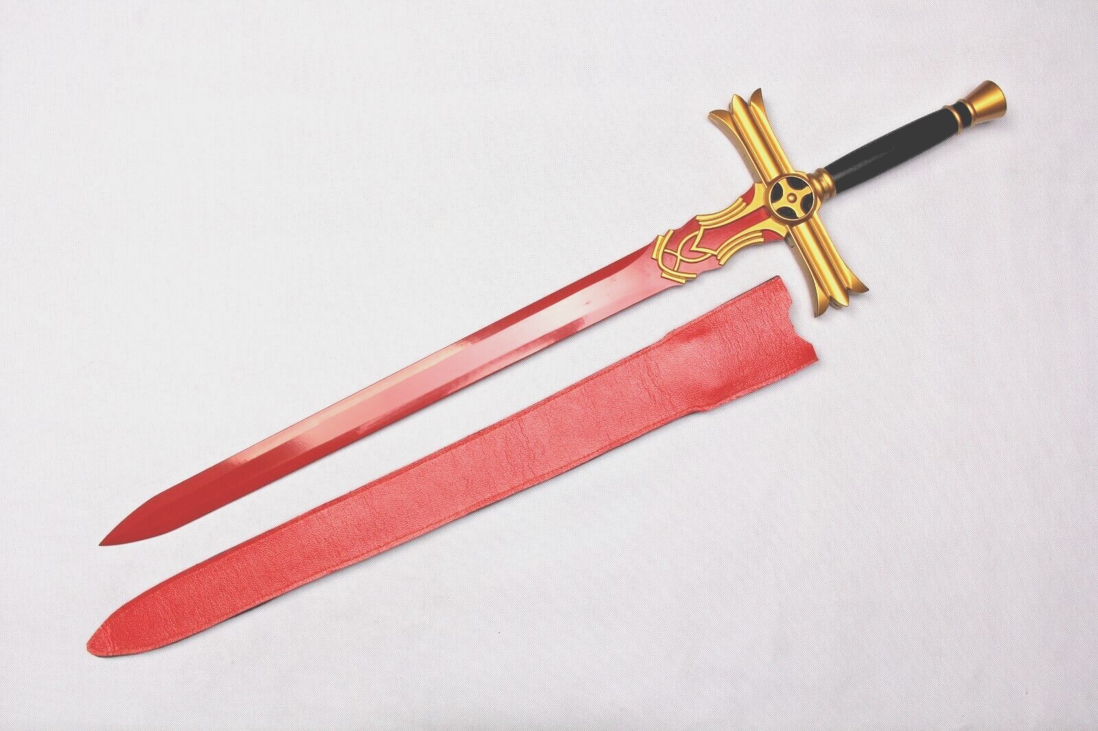 SR 1:1 Seraph of the end Mikaela Hyakuya\'s Sword Blood and Reguar Version(Steel)