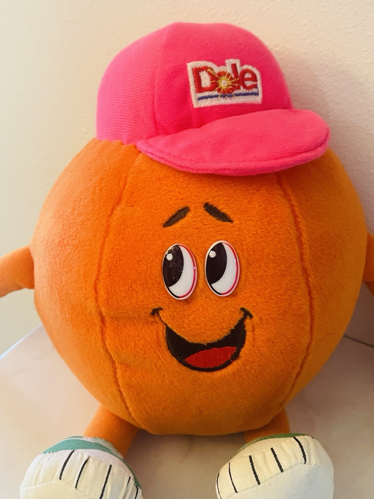 Vintage Dole Foods Plush 1997 Rare Promotional Stuffed Toy Amber Orange Rare Vintage Dole Foods Plush 1997 Rare Promotional Stuffed Toy Amber Orange Rare