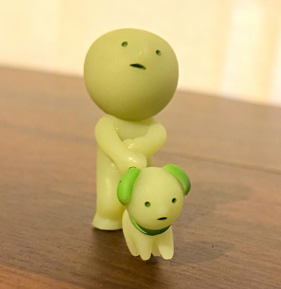 Smiski Sunday Series Secret Walking Dog Figure Dreams Collectible
