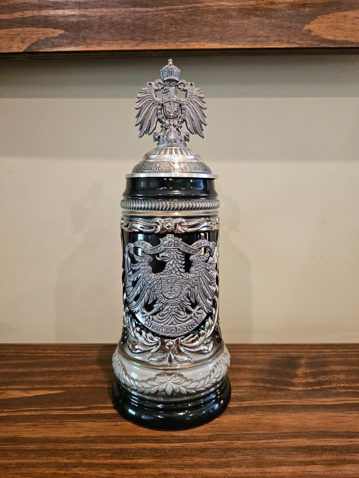 Zöller & Born German Beer Stein - Deutschland Eagle Relief Limited Edition