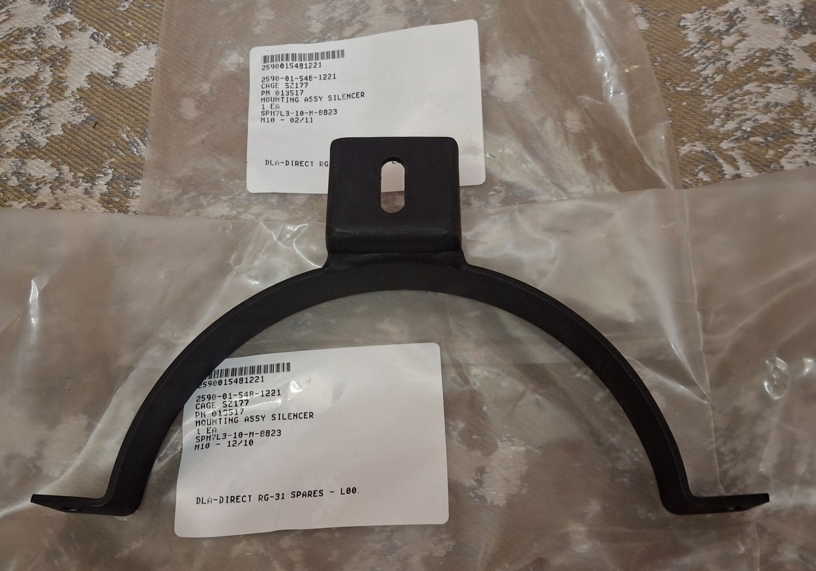 Mounting Assembly Silencer Bracket 013517 Vehicular Connector 2590015481221