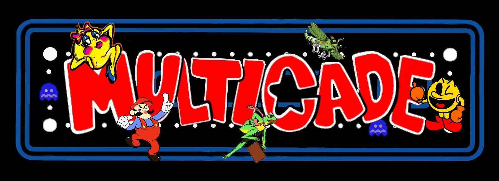 Arcade Classics Marquee Multicade Art Sticker 16\ Arcade Classics Marquee Multicade Art Sticker 16\