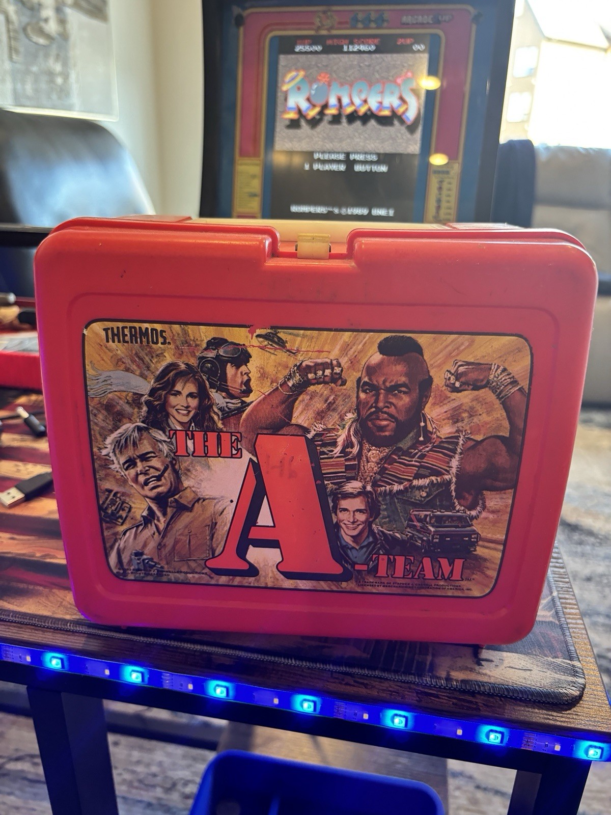 Mr. T A-Team  Lunch Box No Thermos Vintage 1983
