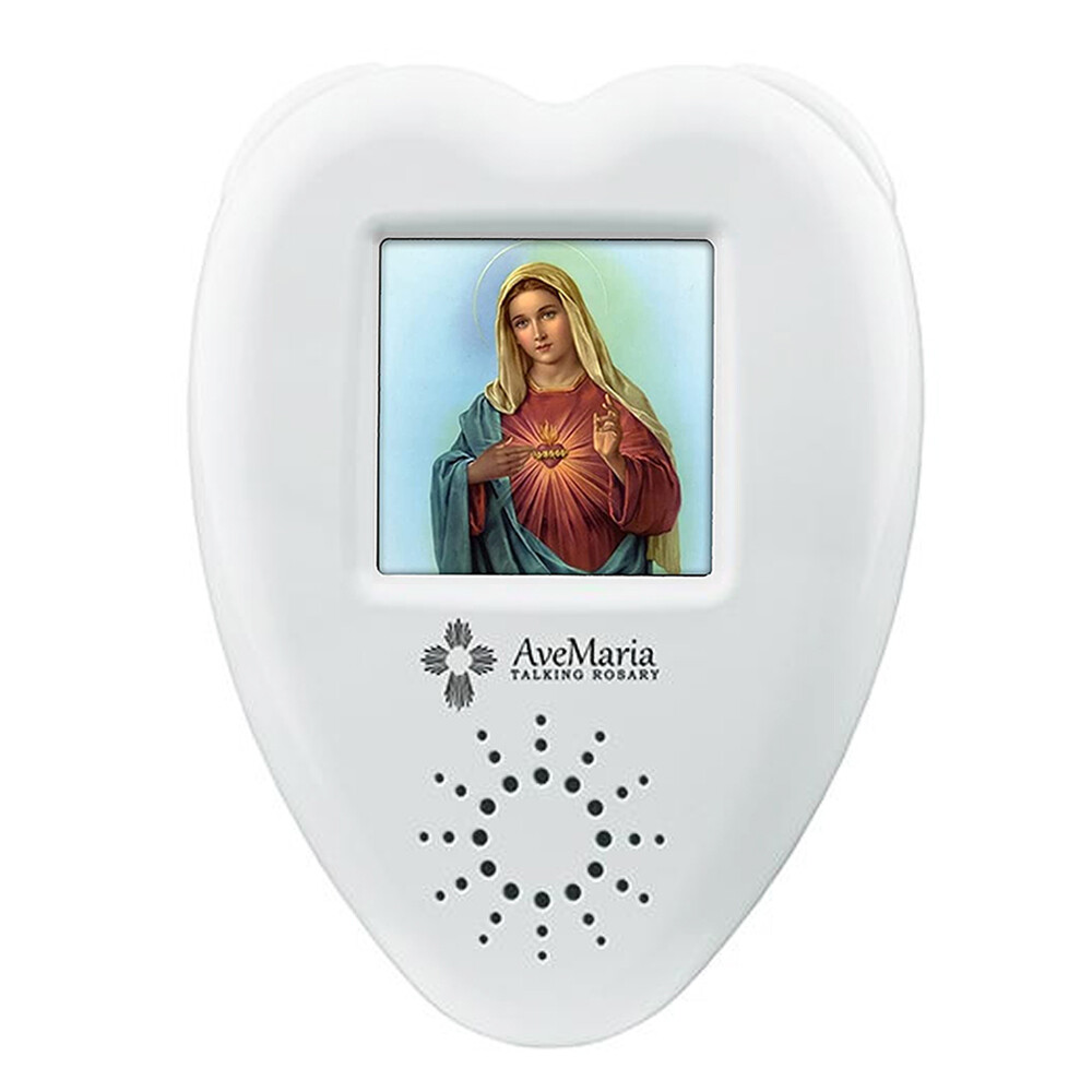 Electronic Talking Rosary with LCD Screen - Holy Rosary Praying English Spanish Electronic Talking Rosary with LCD Screen - Holy Rosary Praying English Spanish