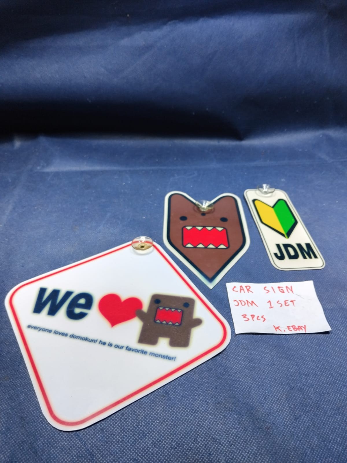 JDM Car Accessories Set 3 PCS Mirror Hanging Charms Wakaba JDM Car Sign Rare JDM Car Accessories Set 3 PCS Mirror Hanging Charms Wakaba JDM Car Sign Rare