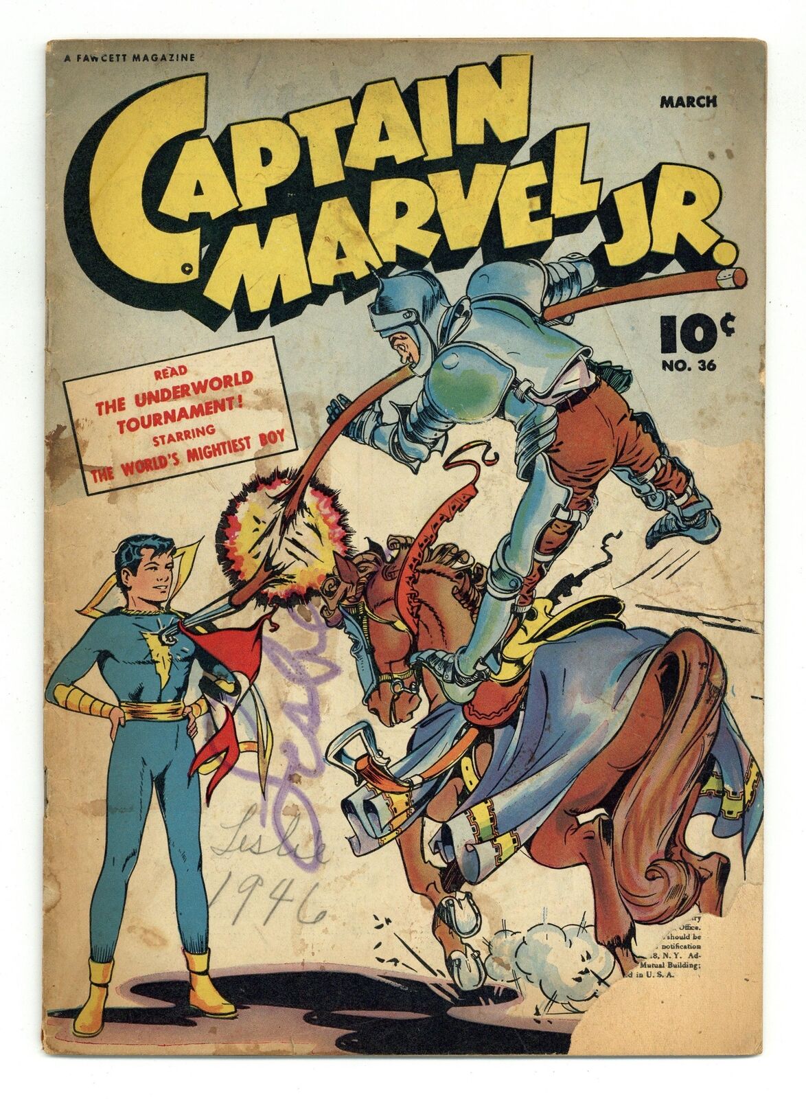 Captain Marvel Jr. #36 FR/GD 1.5 1946
