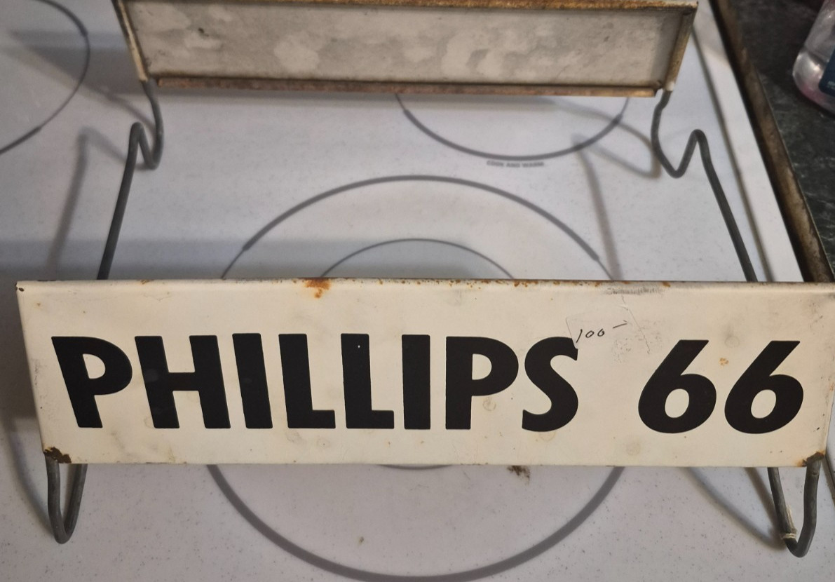 Vintage Phillips 66 Tire Display Stand Gas Station Advertising Rack Original Vintage Phillips 66 Tire Display Stand Gas Station Advertising Rack Original