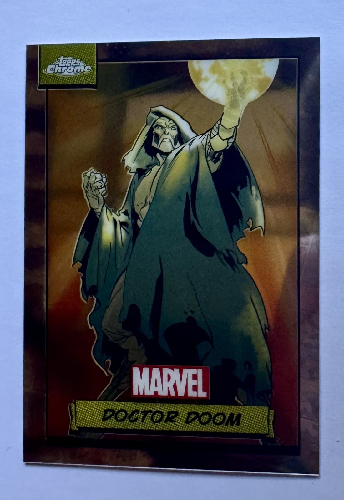 2024 topps Chrome Dr. Doom #61 FIRST YEAR MARVEL TOPPS CHROME 2024 topps Chrome Dr. Doom #61 FIRST YEAR MARVEL TOPPS CHROME