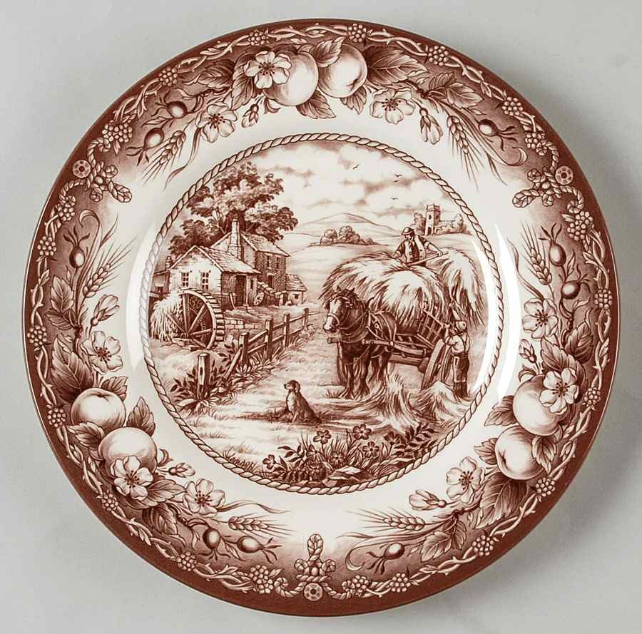 Royal Stafford Hayride Brown Salad Plate 8050573