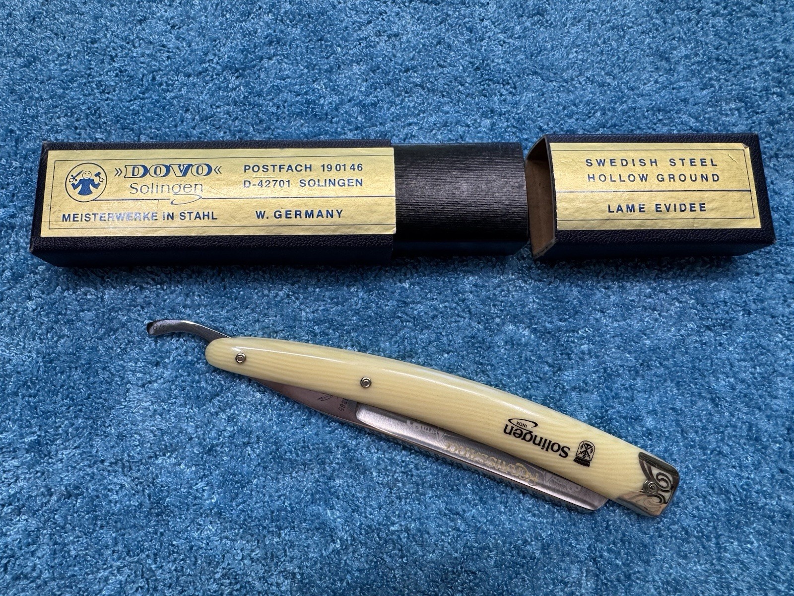 DOVO 6/8 Solingen Vintage Straight Razor (BRAND NEW)