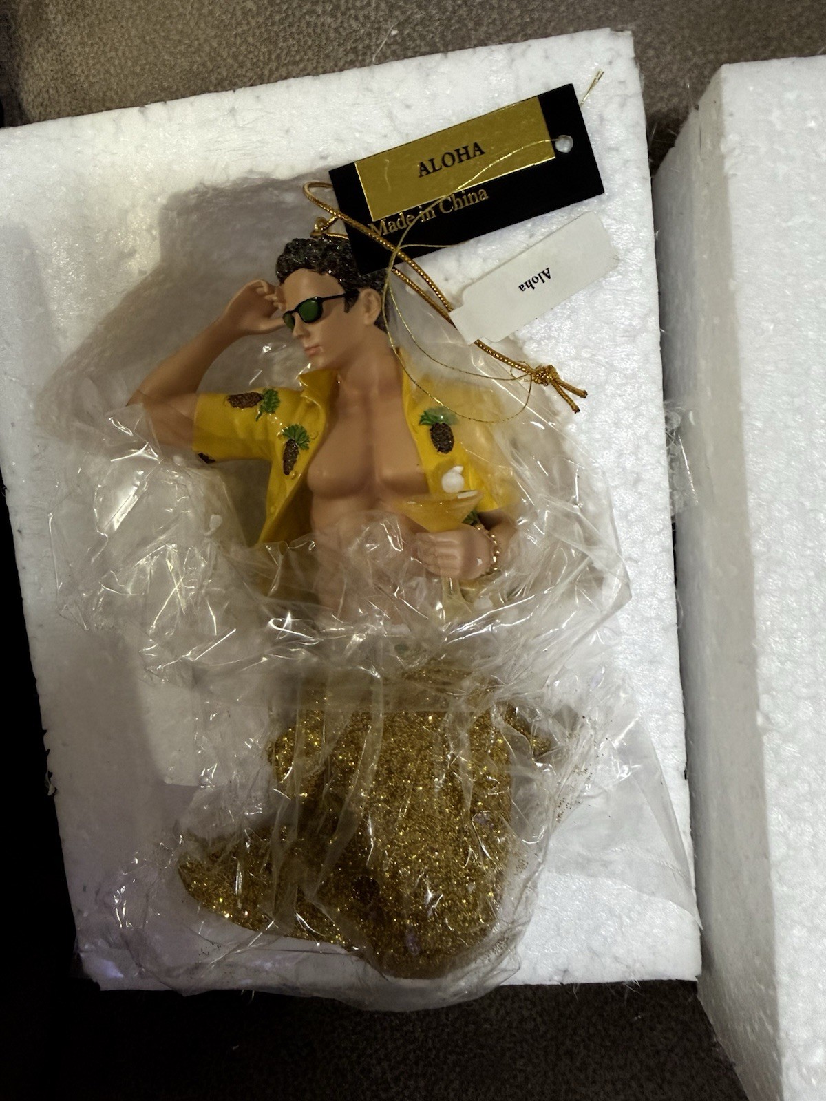 Lot of 11 December Diamonds Mermen Ornaments w/ Original Boxes & Packaging Lot of 11 December Diamonds Mermen Ornaments w/ Original Boxes & Packaging