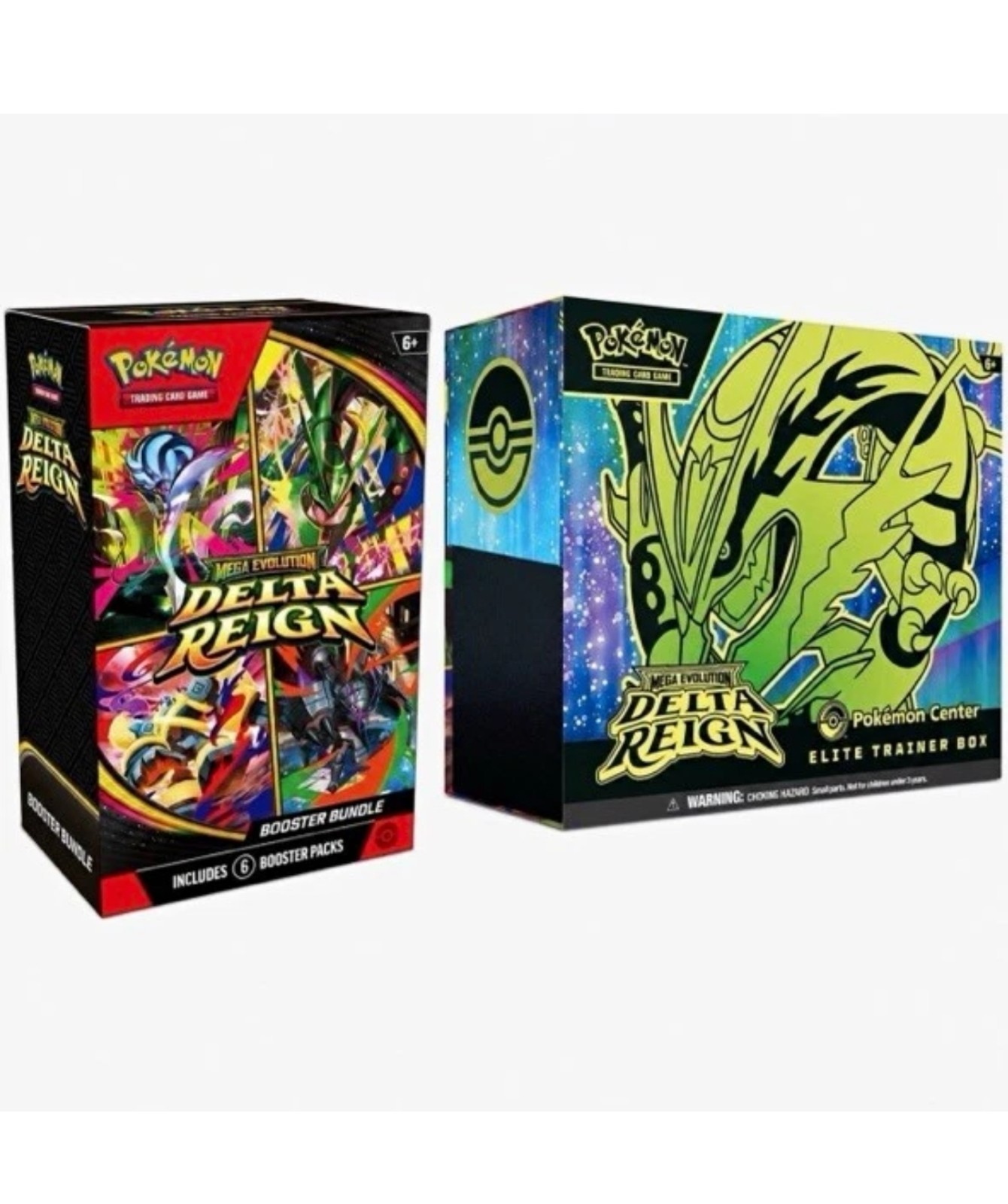 PRE SALE - Delta Reign Pokemon Center Elite Trainer Box ETB + Booster Bundle