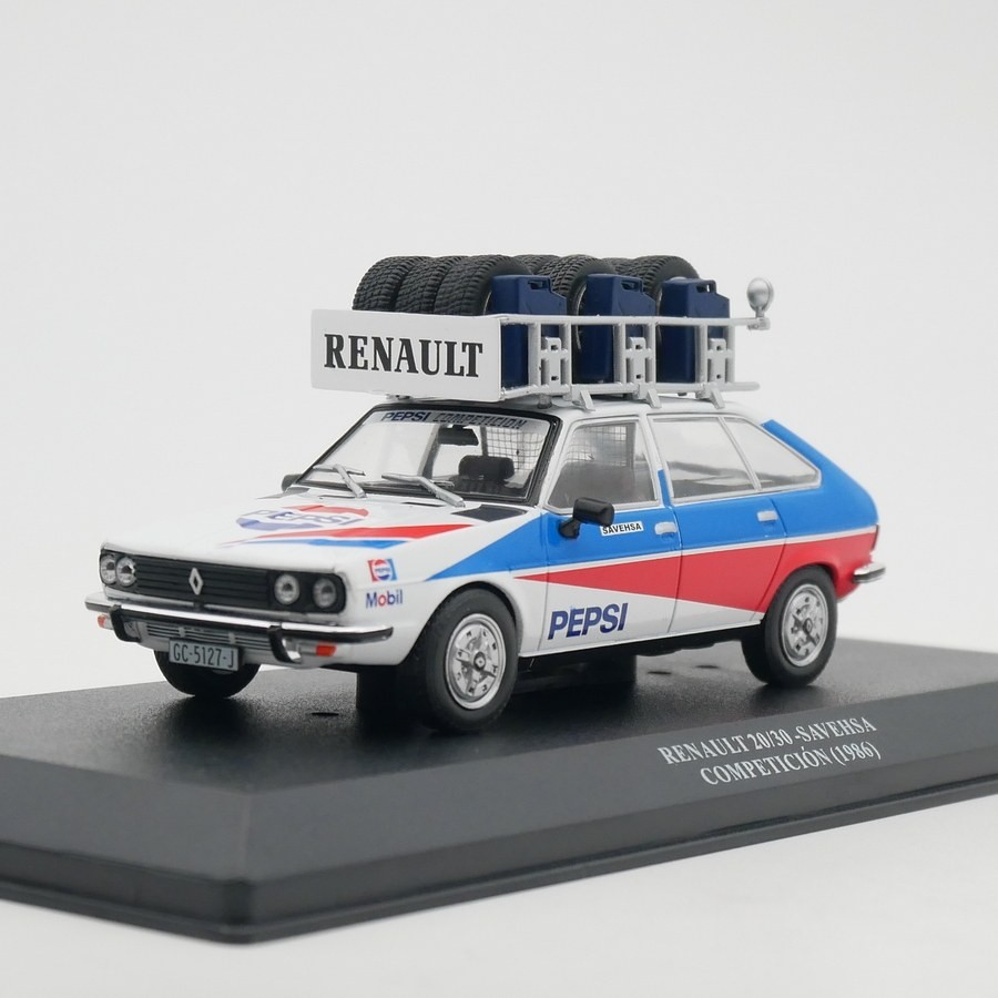 Rare IXO 1:43 Renault 20/30 1986 Service Van - Diecast Miniature